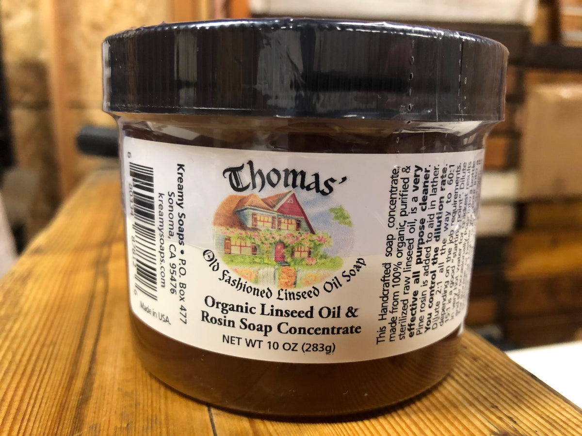 Thomas' Old Fashioned Linseed & Pine Tar Soap Concentrate - One