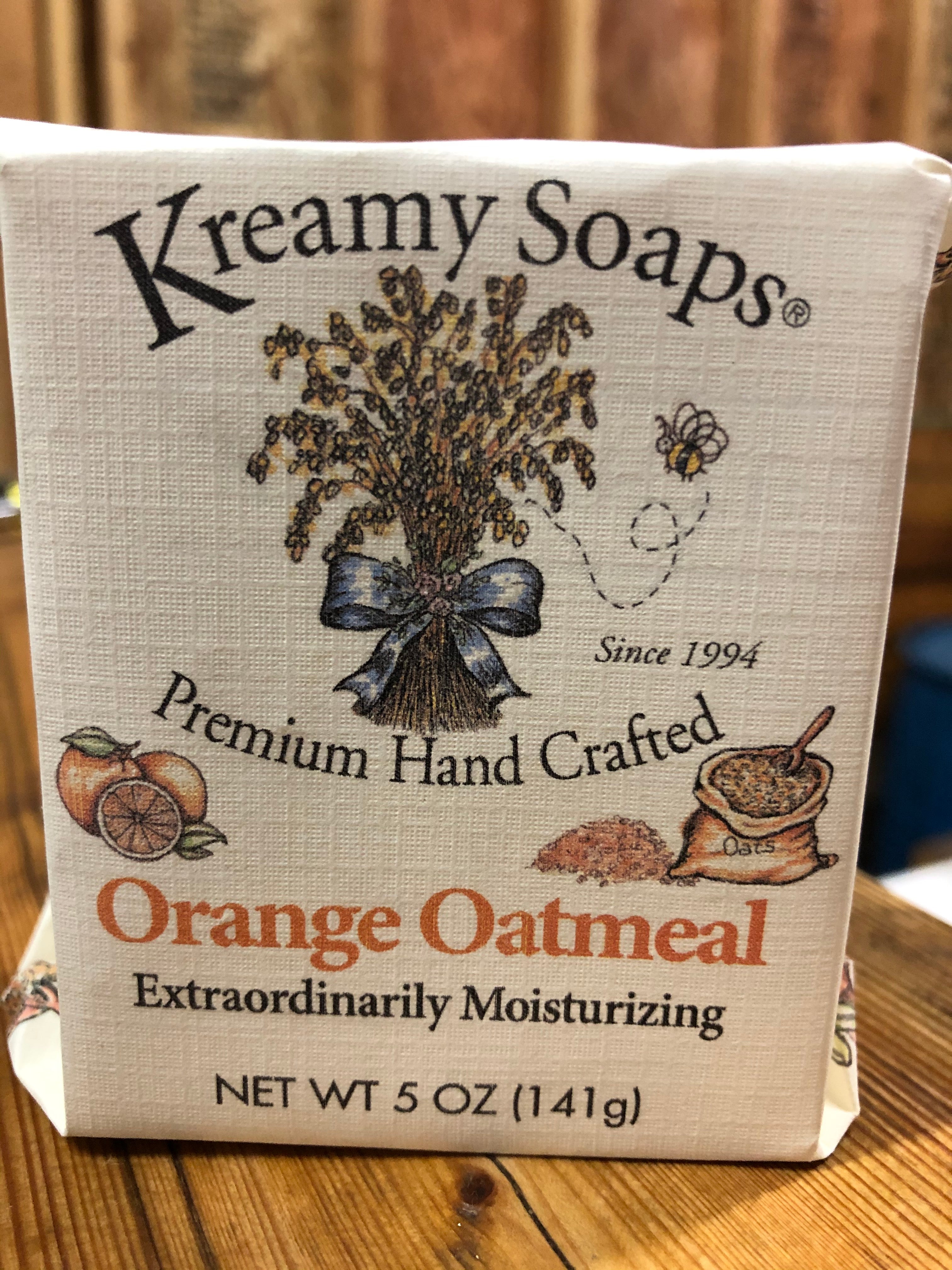 Orange Oatmeal - Kreamy Soaps